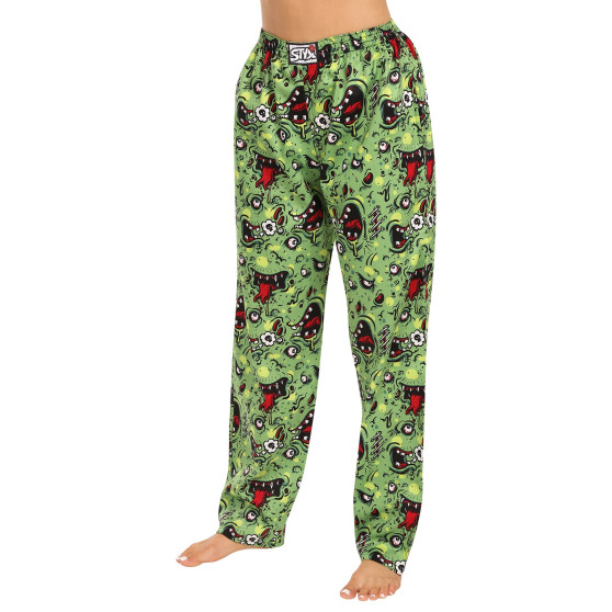 Pantalones de dormir para mujer Styx zombie (DKD1451)