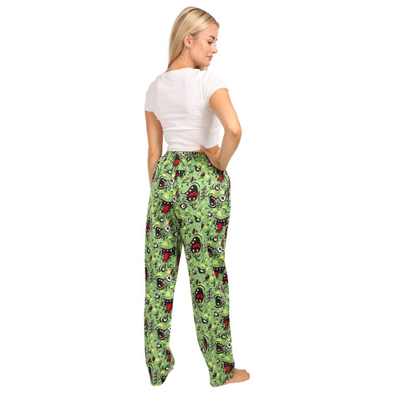 Pantalones de dormir para mujer Styx zombie (DKD1451)