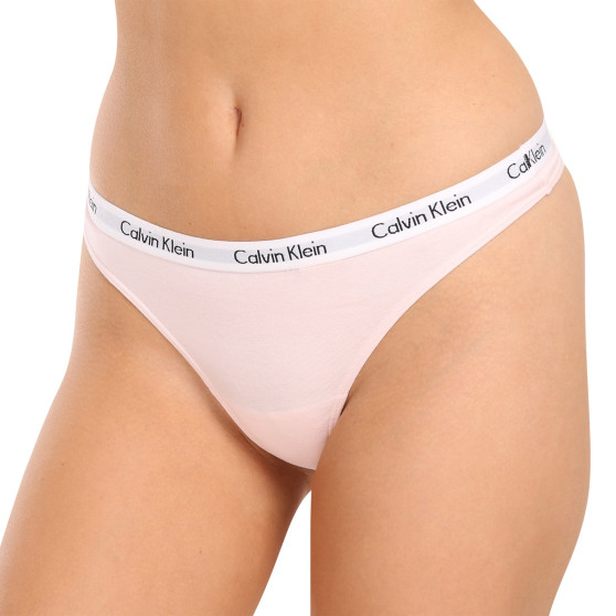 Tanga de mujer Calvin Klein rosa (D1617A-2NT)