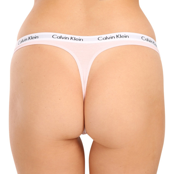 Tanga de mujer Calvin Klein rosa (D1617A-2NT)