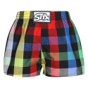 Pantalones cortos para niños Styx classic elastic multicolor (J1012)