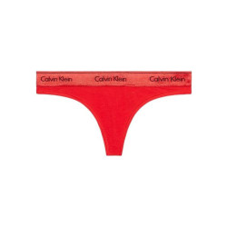 Tanga de mujer Calvin Klein sobredimensionado rojo (QF7450E-XAT)