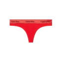 Tanga de mujer Calvin Klein sobredimensionado rojo (QF7450E-XAT)