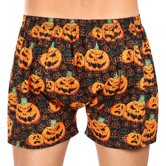 Calzones de hombre Styx art goma clásica sobredimensionado Halloween pumpkin (E1755)