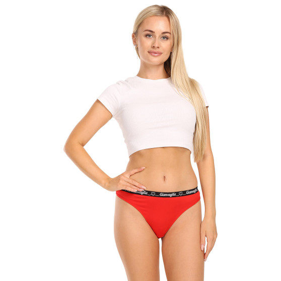 Tanga de mujer Gianvaglia rojo (820)