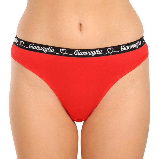 Tanga de mujer Gianvaglia rojo (820)