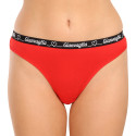 Tanga de mujer Gianvaglia rojo (820)