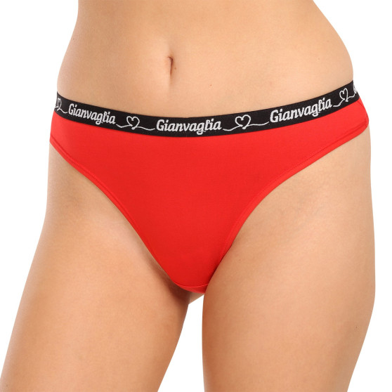 Tanga de mujer Gianvaglia rojo (820)