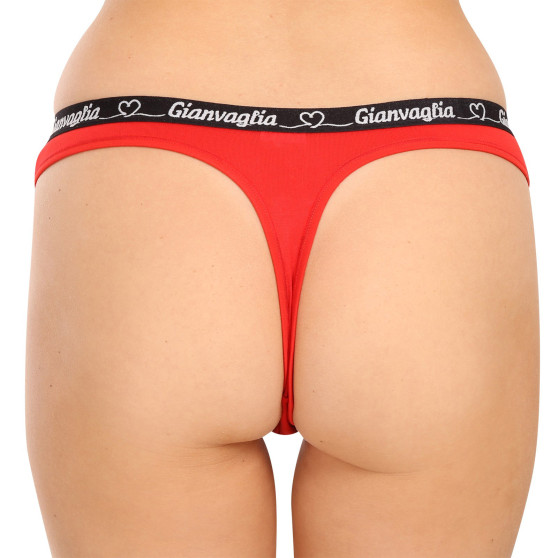 Tanga de mujer Gianvaglia rojo (820)