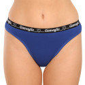 Tanga de mujer Gianvaglia azul (820)