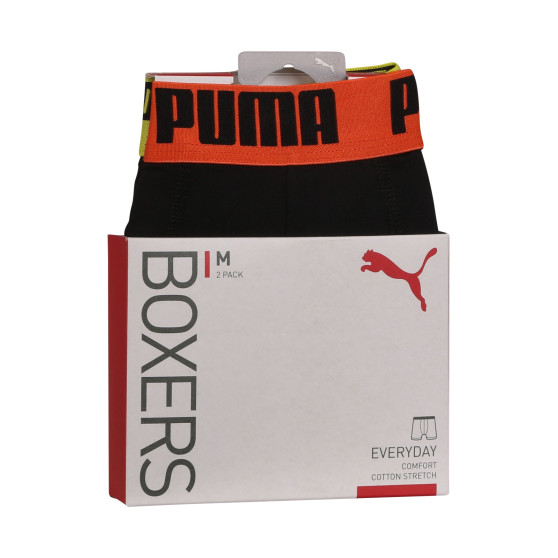 2PACK Boxers para hombre Puma negro (521015001 060)