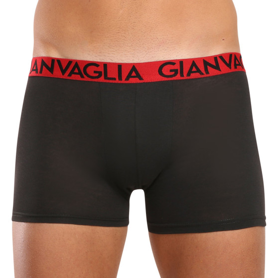 10PACK Boxers para hombre Gianvaglia negro (021)