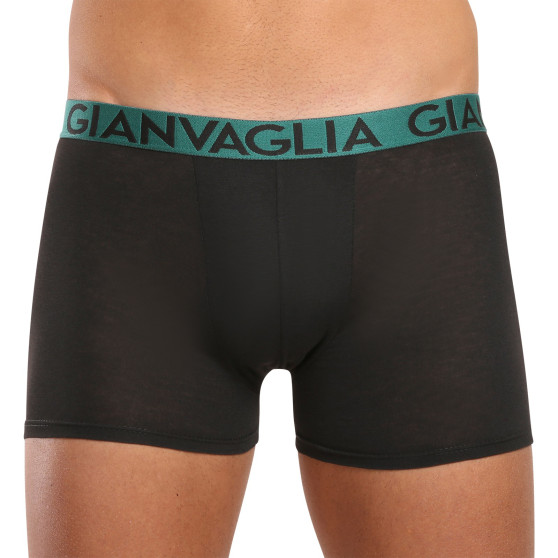 10PACK Boxers para hombre Gianvaglia negro (021)