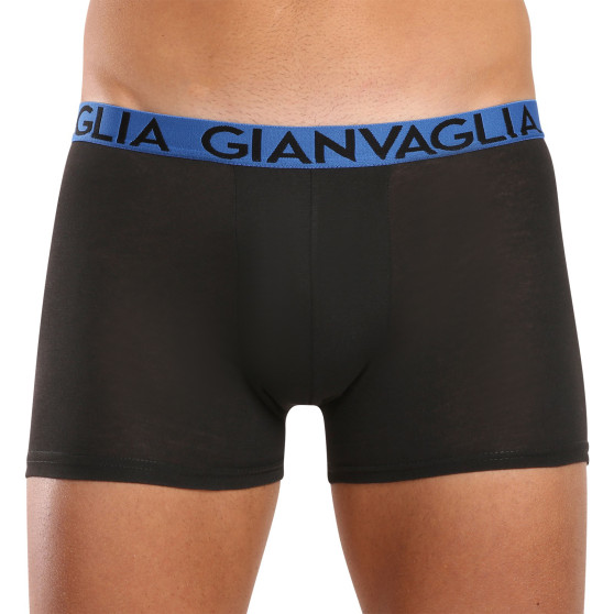 10PACK Boxers para hombre Gianvaglia negro (021)