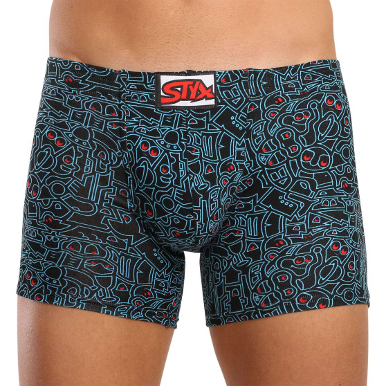 Boxers para hombre Styx long art goma clásica doodle (F1256)