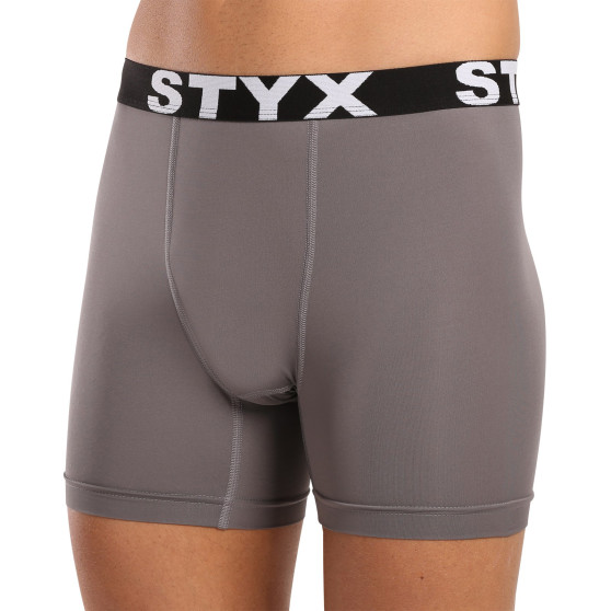 Boxers funcionales para hombre Styx gris oscuro (W1063)