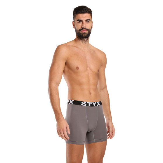 Boxers funcionales para hombre Styx gris oscuro (W1063)