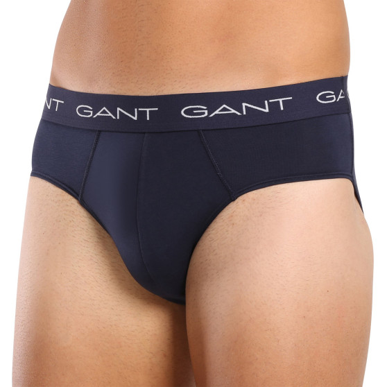 3PACK calzoncillos para hombre Gant azul (900013001-405)