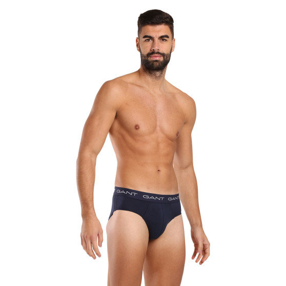 3PACK calzoncillos para hombre Gant azul (900013001-405)