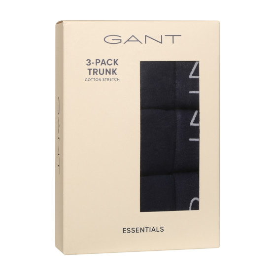 3PACK Boxers para hombre Gant azul (900013003-410)