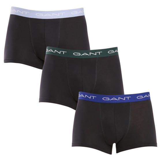 3PACK Boxers para hombre Gant negro (902333003-005)