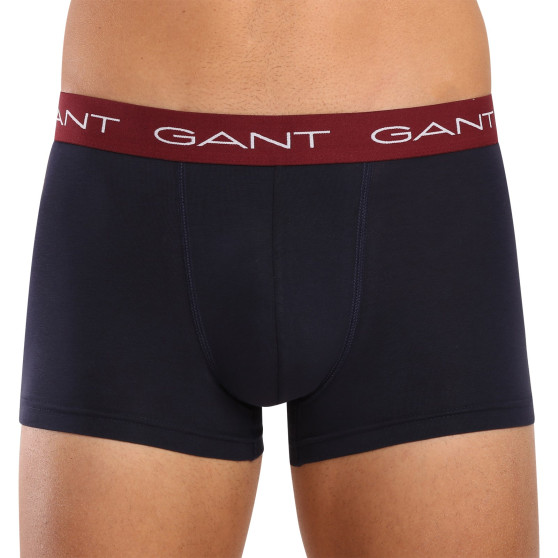 3PACK Boxers para hombre Gant azul (902333003-604)