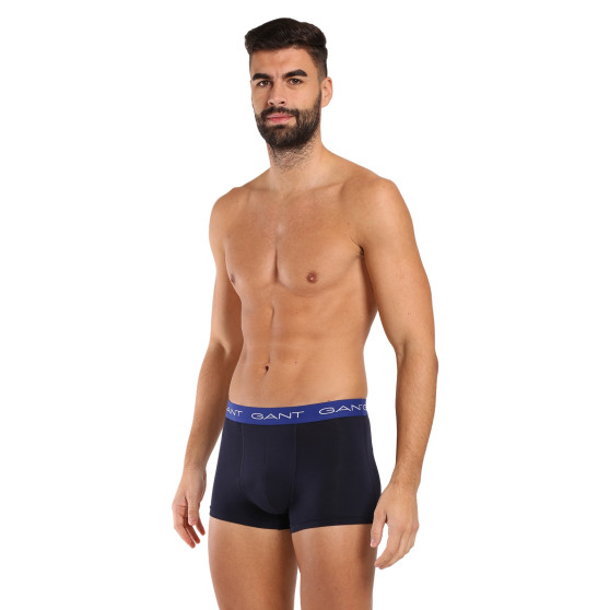 3PACK Boxers para hombre Gant azul (902333003-604)