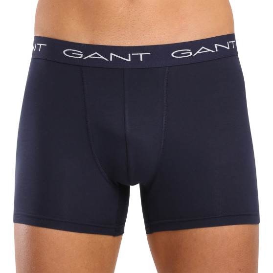 3PACK Boxers para hombre Gant azul (900013004-410)