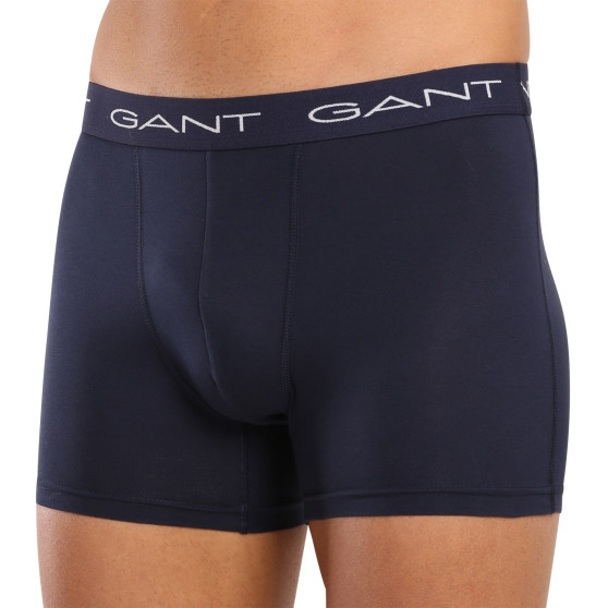 3PACK Boxers para hombre Gant azul (900013004-410)