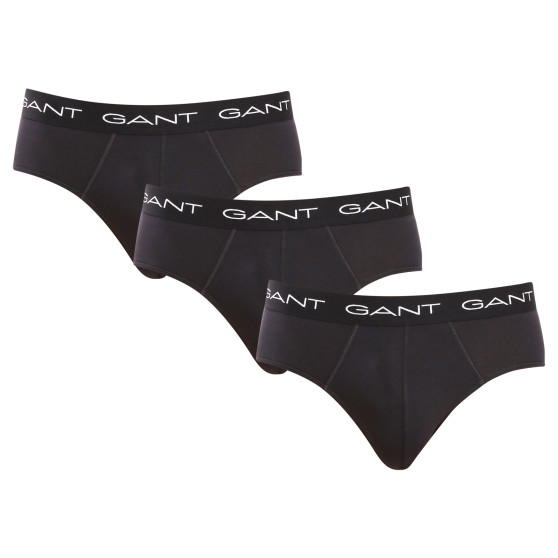 3PACK calzoncillos para hombre Gant negro (900013001-005)