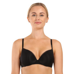 Sujetador de mujer Calvin Klein reforzado con aros negro (QF1738E-001)