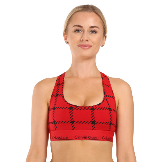 Sujetador de mujer Calvin Klein rojo (QF6701E-VGM)