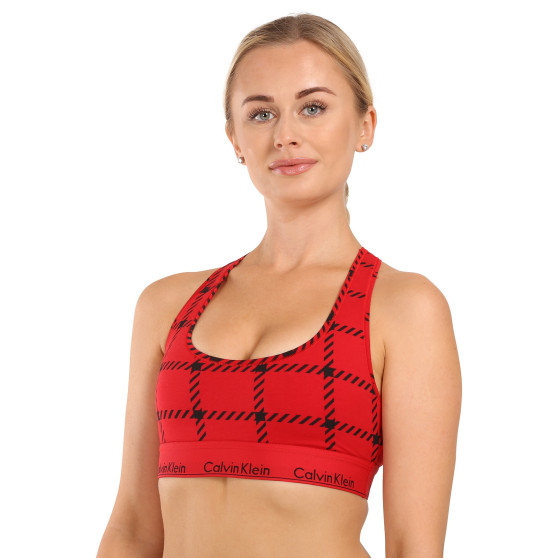 Sujetador de mujer Calvin Klein rojo (QF6701E-VGM)