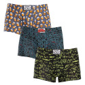 3PACK Boxers para hombre Styx art classic goma multicolor (3Q12672)