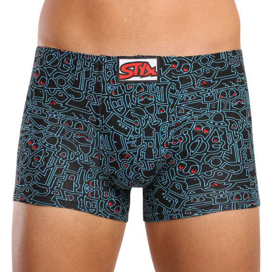 3PACK Boxers para hombre Styx art classic goma multicolor (3Q12672)