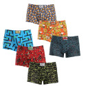 6PACK Boxers para hombre Styx art classic goma multicolor (6Q12697124)