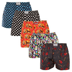 5PACK short hombre Styx art goma clásica sobredimensionado multicolor (5E1182401)