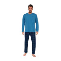 Pijama de hombre Cornette Derby azul (124/240)