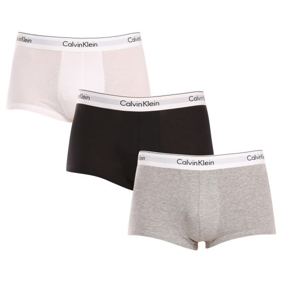 3PACK Boxers para hombre Calvin Klein negro (NB1085A-MP1)