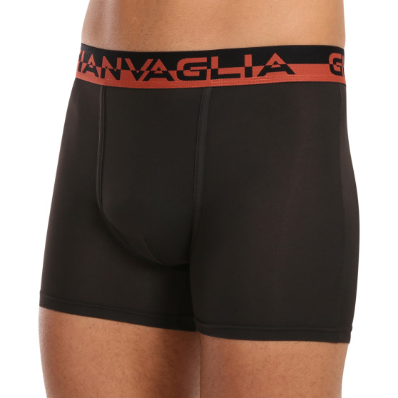 5PACK Boxers para hombre Gianvaglia negro (GVG-5008)