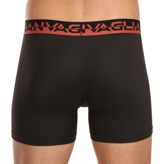 5PACK Boxers para hombre Gianvaglia negro (GVG-5008)