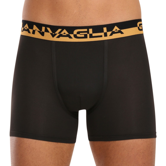 5PACK Boxers para hombre Gianvaglia negro (GVG-5008)