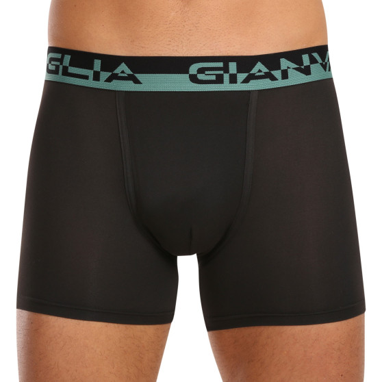 5PACK Boxers para hombre Gianvaglia negro (GVG-5008)