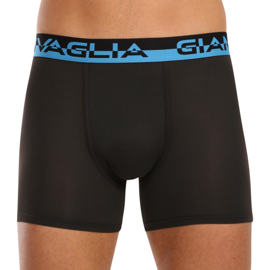 5PACK Boxers para hombre Gianvaglia negro (GVG-5008)