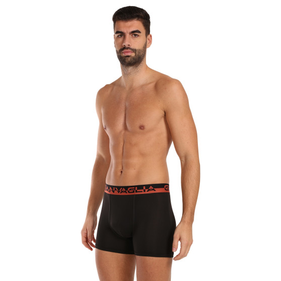 5PACK Boxers para hombre Gianvaglia negro (GVG-5008)