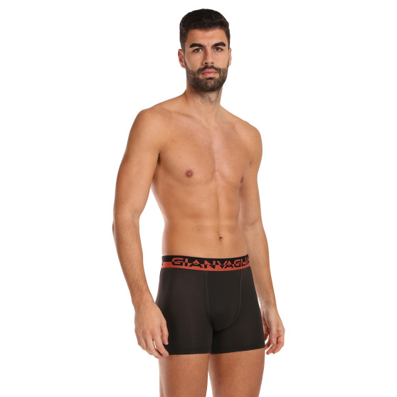 5PACK Boxers para hombre Gianvaglia negro (GVG-5008)