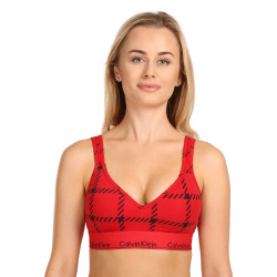 Sujetador de mujer Calvin Klein rojo (QF6702E-VGM)