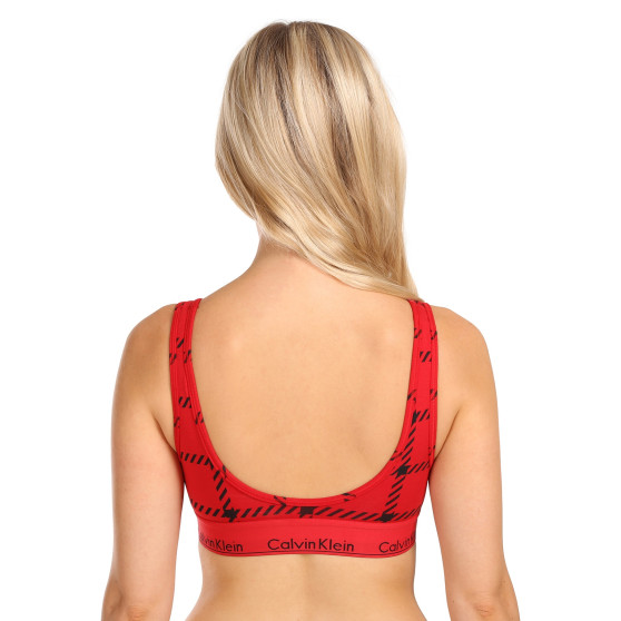 Sujetador de mujer Calvin Klein rojo (QF6702E-VGM)