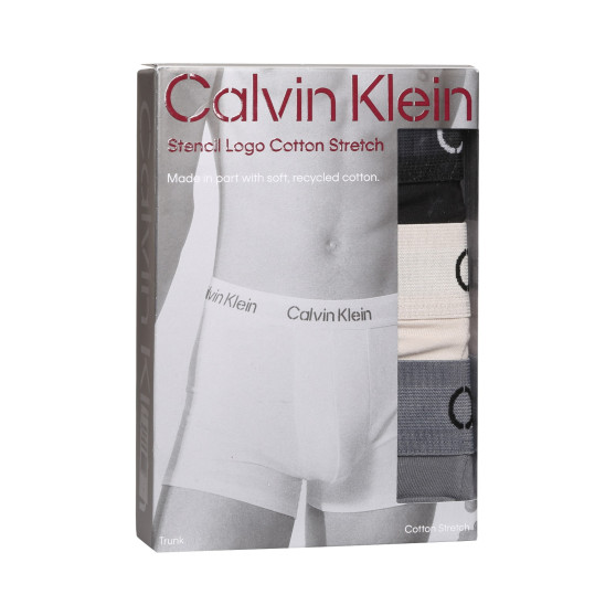 3PACK Boxers para hombre Calvin Klein multicolor (NB3709A-FZ6)