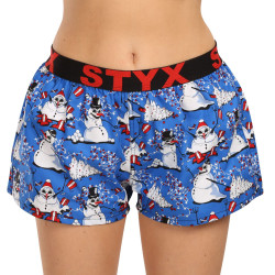 Calzones de mujer Styx art sports rubber christmas snowmen (T1751)